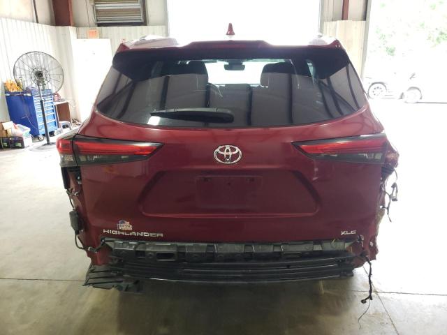 VIN 5TDGZRAHXLS002207 2020 Toyota Highlander, Xle no.6