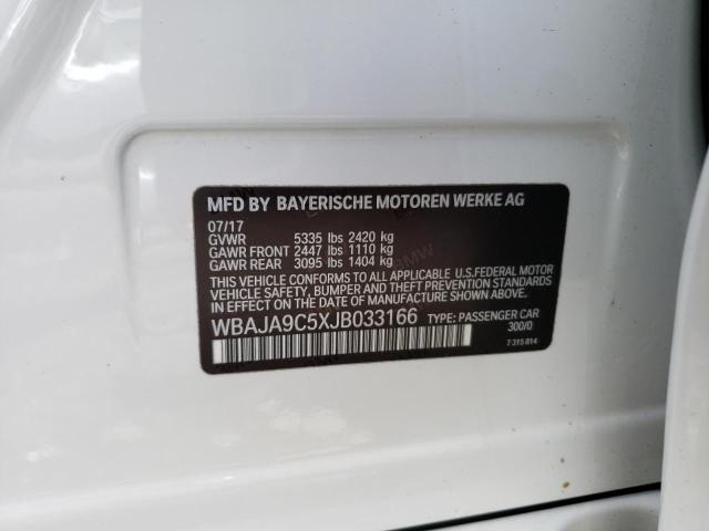 2018 BMW 530E - WBAJA9C5XJB033166