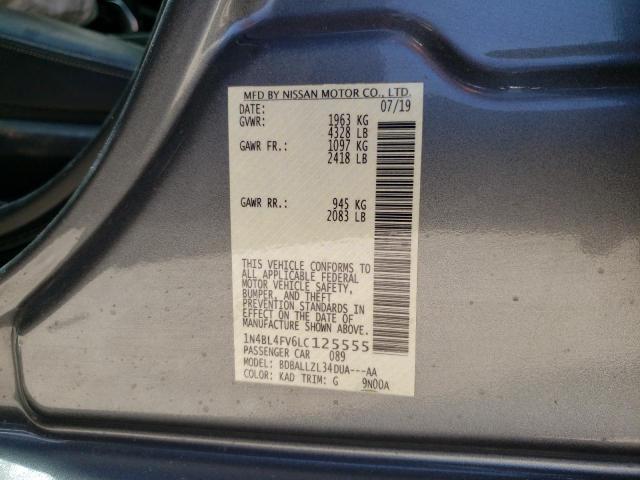 1N4BL4FV6LC125555 Nissan Altima Platinum