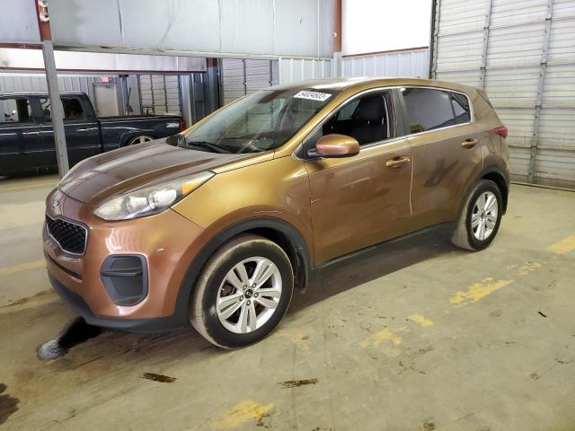 Salvage cars for sale from Copart Mocksville, NC: 2017 KIA Sportage LX