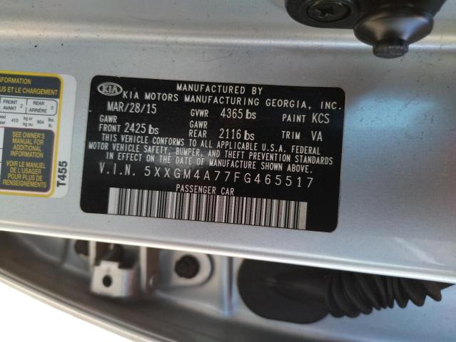 5XXGM4A77FG465517 KIA Optima Lx