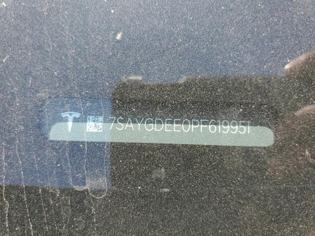 7SAYGDEE0PF619951 Tesla Model Y