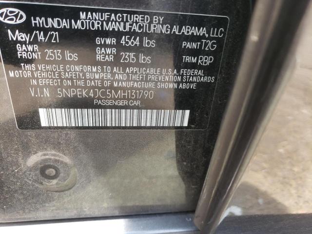 2021 HYUNDAI SONATA N L 5NPEK4JC5MH131790