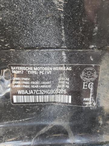 2017 BMW 530 XI - WBAJA7C32HG905226