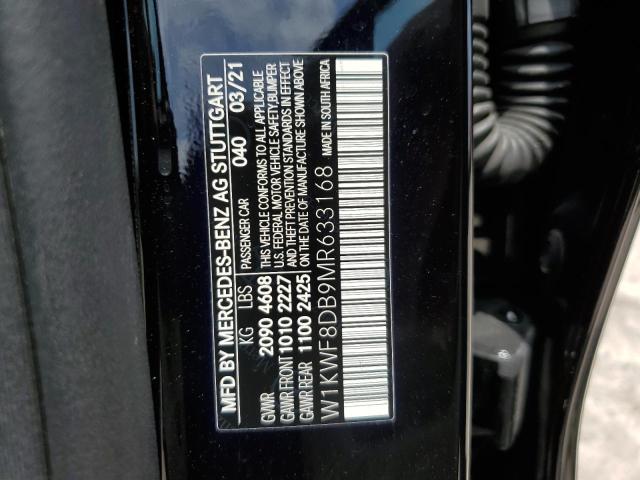2021 MERCEDES-BENZ C-CLASS C3 - W1KWF8DB9MR633168
