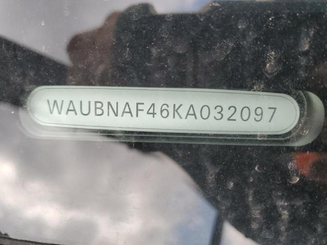 2019 AUDI A4 PROGRES - WAUBNAF46KA032097