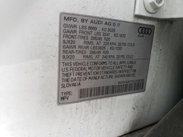 VIN WA1VAAF75JD016745 2018 Audi Q7, Prestige no.13