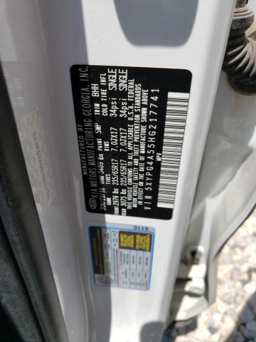 5XYPG4A55HG217741 KIA SORENTO LX