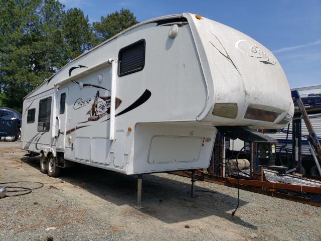 Keystone Cougar salvage cars for sale: 2009 Keystone Cougar