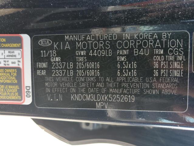 KNDCM3LDXK5252619 KIA NIRO LX