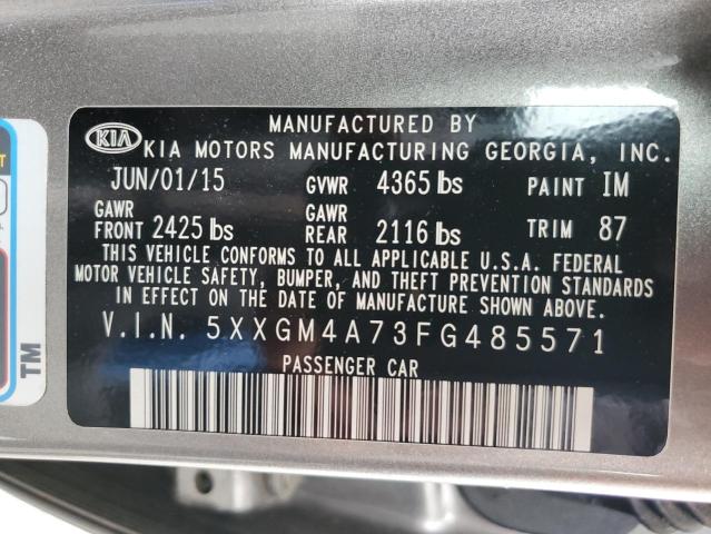 5XXGM4A73FG485571 KIA Optima Lx