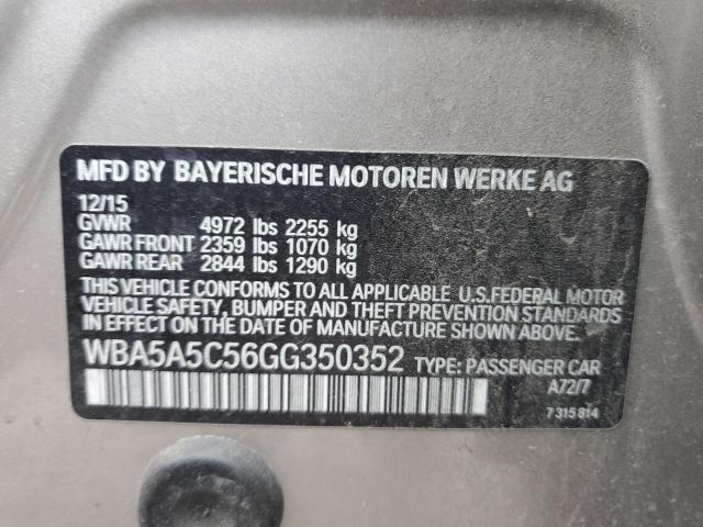 WBA5A5C56GG350352 BMW 528 I