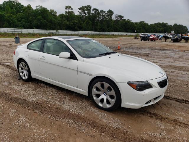 VIN: WBAEH135X7CR52182 Auction: COPART Lot: 51306003 Location: AL - MOBILE SOUTH WBAEH135X7CR52182 BMW 6 SERIES 2007 WHITE Photo 4