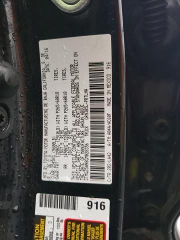 2016 TOYOTA TACOMA LIM 3TMGZ5AN8GM028356