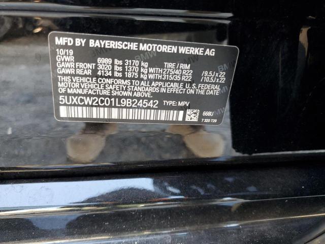 2020 BMW X7 XDRIVE4 - 5UXCW2C01L9B24542