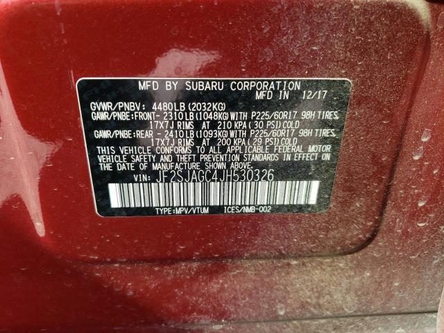 JF2SJAGC4JH530326 Subaru Forester 2.5i Premium