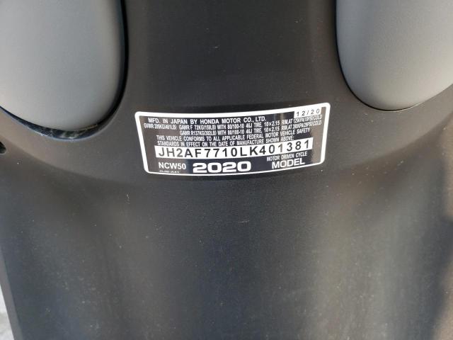2020 HONDA NCW50 - JH2AF7710LK401381