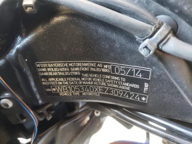 2014 BMW S 1000 RR - WB105340XEZ309424