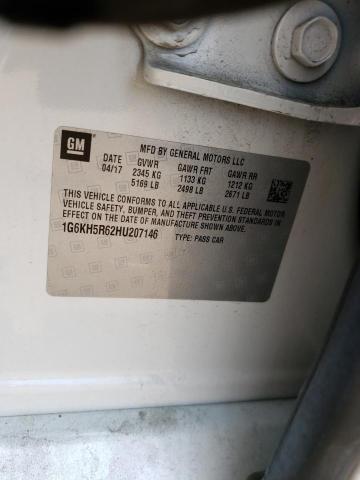 2017 CADILLAC CT6 PREMIU - 1G6KH5R62HU207146