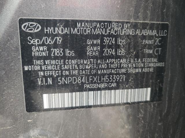 2020 HYUNDAI ELANTRA SE - 5NPD84LFXLH533921