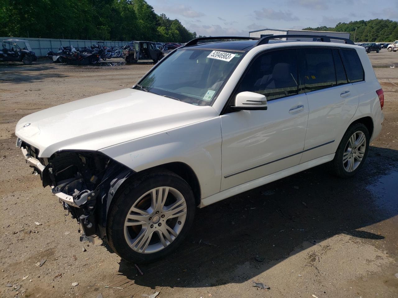 Mercedes Benz GLK 350 2013 Р±РµР»С‹Р№