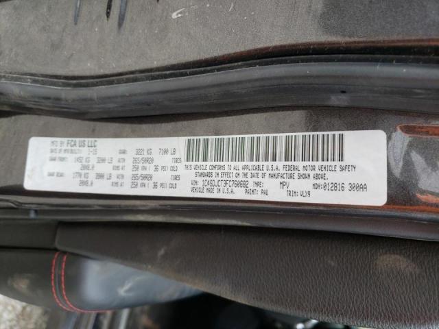 1C4SDJCT3FC760682 Dodge Durango R/t