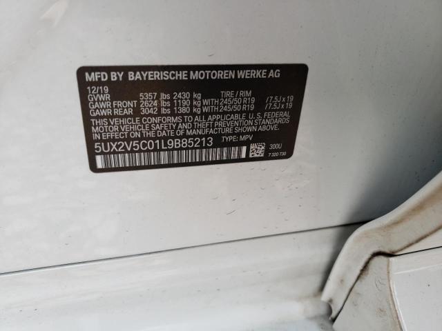 2020 BMW X4 XDRIVEM - 5UX2V5C01L9B85213