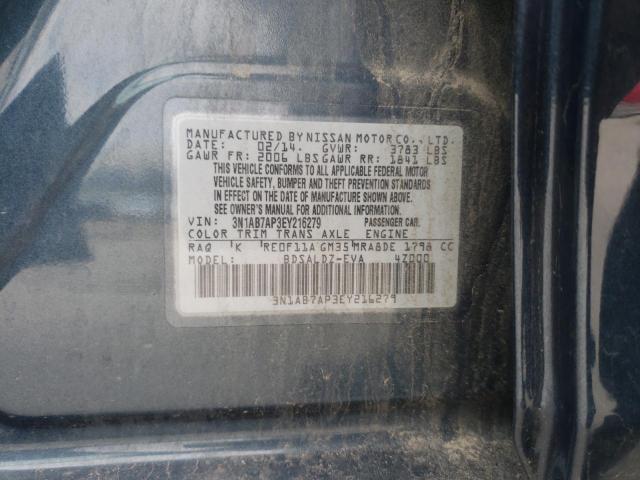 3N1AB7AP3EY216279 | 2014 NISSAN SENTRA