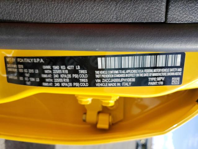 ZACCJABB8JPH10838 Jeep Renegade Latitude