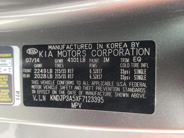 KNDJP3A5XF7123395 KIA SOUL +