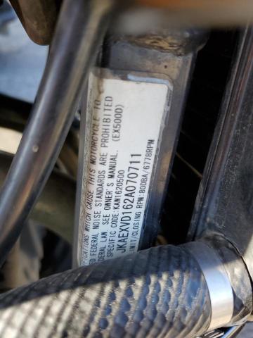 2002 KAWASAKI EX500 D - JKAEXVD162A070711