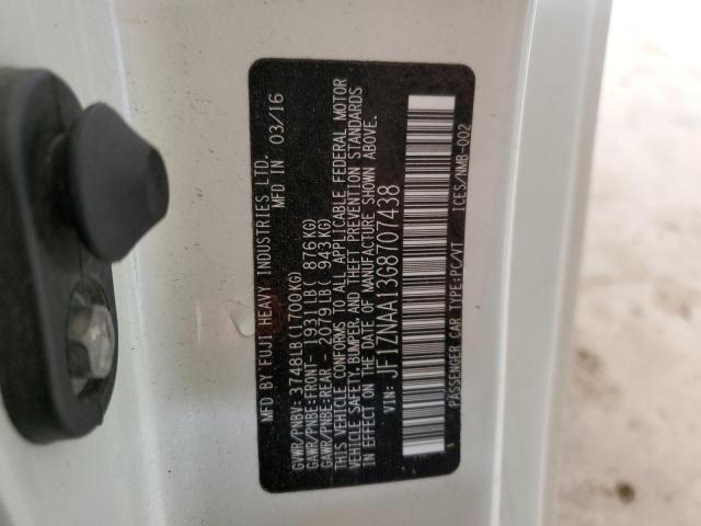 2016 TOYOTA SCION FR-S - JF1ZNAA13G8707438