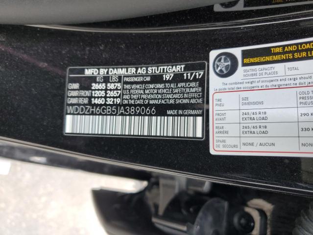 WDDZH6GB5JA389066 Mercedes-Benz E 400 4matic