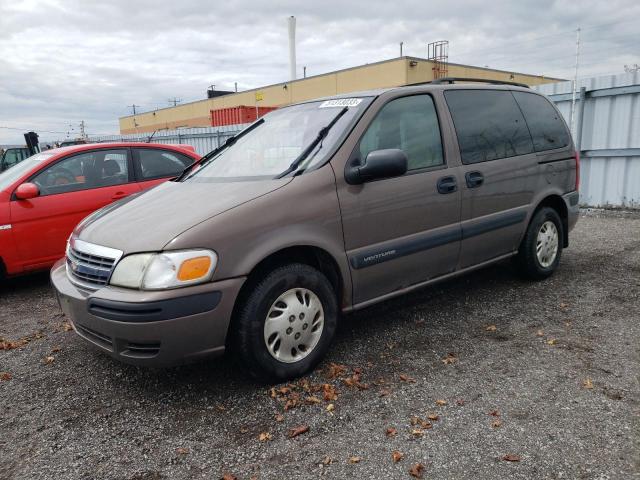 Salvage cars for sale from Copart Bowmanville, ON: 2001 Chevrolet Venture