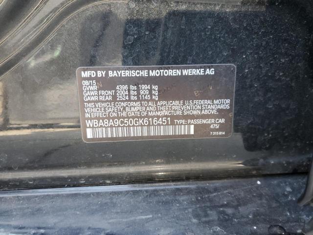 WBA8A9C50GK616451 BMW 320 I