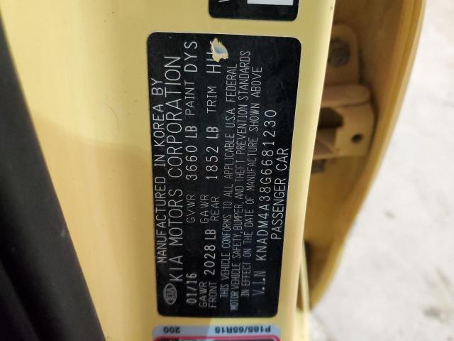 KNADM4A38G6681230 KIA RIO LX