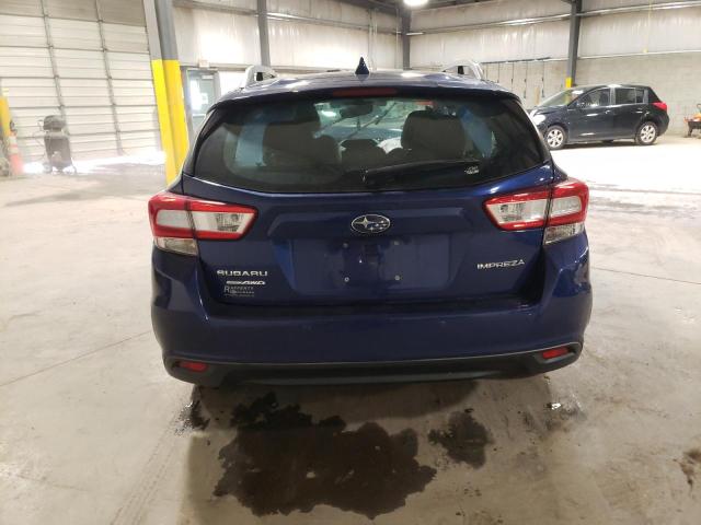 VIN: 4S3GTAU69J3721637 Auction: COPART Lot: 53976653 Location: PA - PHILADELPHIA EAST-SUBLOT 4S3GTAU69J3721637 SUBARU IMPREZA 2018 BLUE Photo 6
