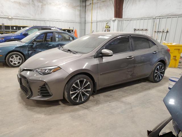 Salvage cars for sale from Copart Milwaukee, WI: 2018 Toyota Corolla L