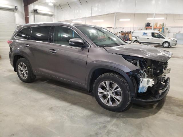 VIN 5TDJKRFH9FS117761 2015 Toyota Highlander, Xle no.4