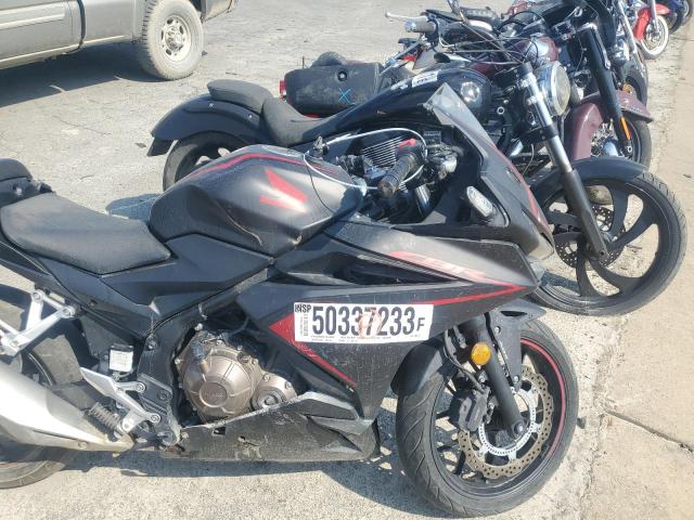Salvage motorcycles for sale at Conway, AR auction: 2019 Honda CBR500 RA
