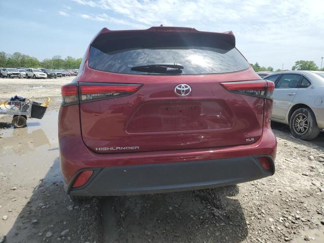 VIN 5TDKDRAH9PS008241 2023 Toyota Highlander, L no.6