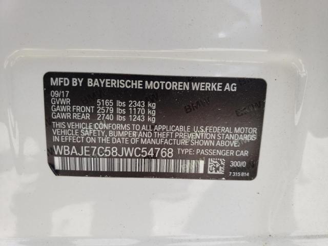 2018 BMW 540 XI - WBAJE7C58JWC54768