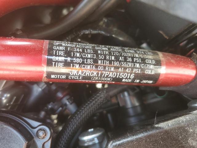 2023 KAWASAKI ZR1000 K - JKAZRCK17PA015016