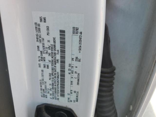1FTEW1EP6GKF08231 Ford F150 Supercrew