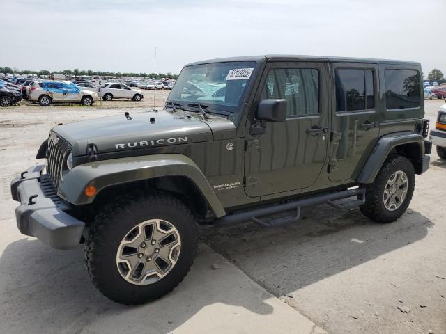 Salvage cars for sale from Copart Sikeston, MO: 2015 Jeep Wrangler Unlimited Rubicon