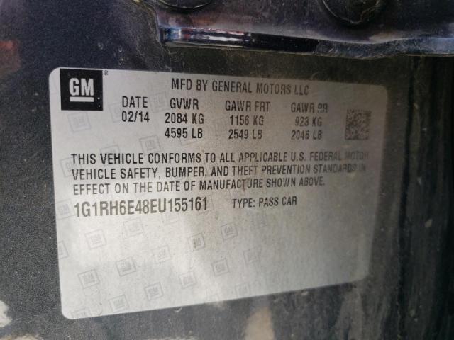 VIN 1G1RH6E48EU155161 2014 Chevrolet Volt no.12