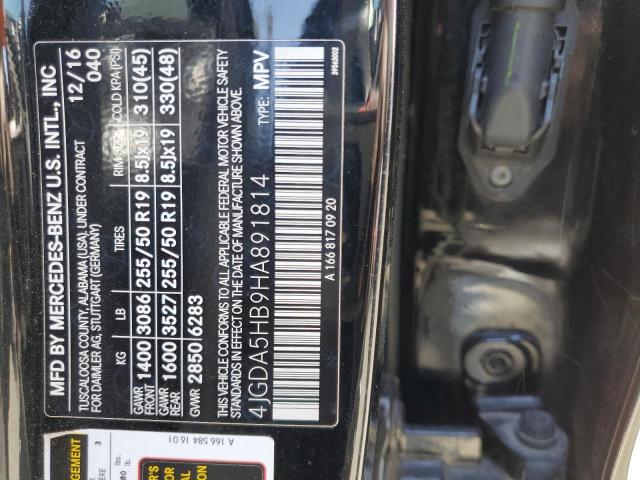4JGDA5HB9HA891814 Mercedes-Benz Gle 350 4matic