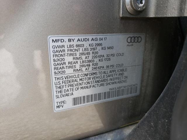 VIN WA1LABF74HD053471 2017 Audi Q7, Premium Plus no.13