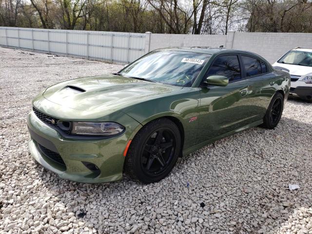 Salvage cars for sale at Franklin, WI auction: 2020 Dodge Charger Scat Pack