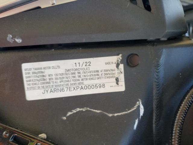 2023 YAMAHA YZFR1M JYARN67EXPA000598